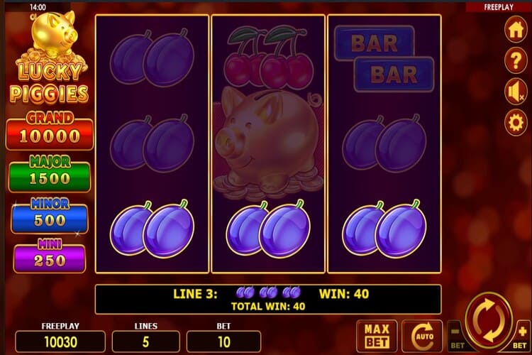 Скриншот Lucky Piggies